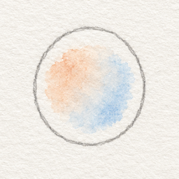Windowsill app icon: a pale window on cream paper